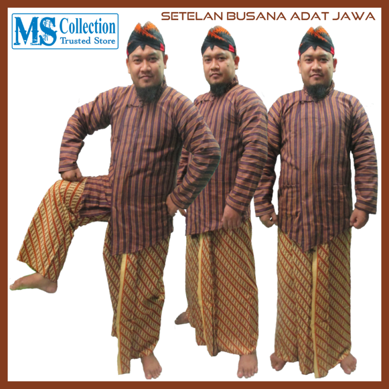 SETELAN BUSANA ADAT JAWA [ BSC0528 ] MS Collection