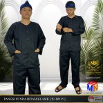 PANGSI SUNDA HITAM KLASIK [ Pangsi-P180515 ]