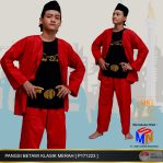 PANGSI BETAWI KLASIK MERAH [ PANGSI-P171223 ]