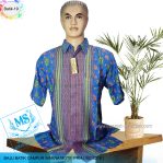 BAJU BATIK CAMPUR WARNA MOTIF PRIA