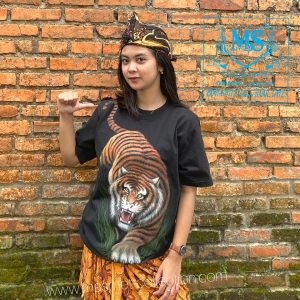 KAOS LUKIS HARIMAU [ K200410A]