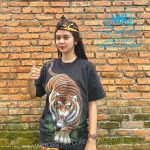 KAOS LUKIS HARIMAU [ K200410A]