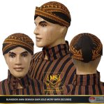 BLANGKON JAWA DEWASA GAYA SOLO MOTIF BATIK [ B210305 ]