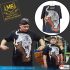 KAOS LUKIS MACAN PUTIH ( K200410B )