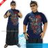 KAOS POLO SHIRT LUKIS KERIS NAGA [ KAOS-MS200717 ]
