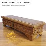 KOTAK KAYU JATI ( KECIL ) [ K210619 ]