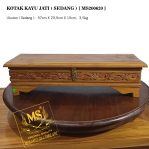 KOTAK KAYU JATI ( SEDANG) [ K200620 ]