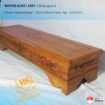KOTAK KAYU JATI ( SEDANG PANJANG ) [ K210722 ]