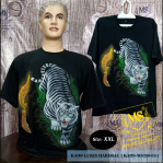 KAOS LUKIS HARIMAU [ KAOS-MS200419 ]
