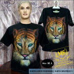 KAOS LUKIS HARIMAU [ KAOS-MS200413 ]