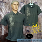 KAOS KERAH LUKIS KUJANG NAGA [ KAOS-MS200504 ]