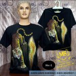 KAOS LUKIS HARIMAU [ KAOS-MS200415 ]