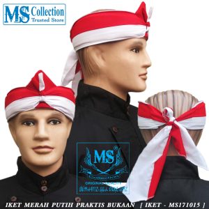 IKET MERAH PUTIH PRAKTIS [ IKET – MS171015 ]